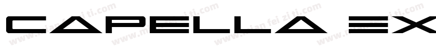 Capella Extra字体转换